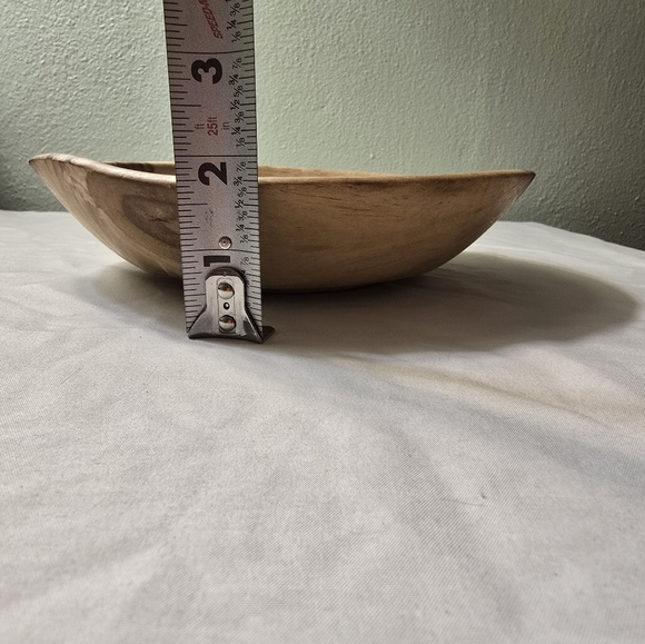 🪵Handmade Large Wooden Trinket Dish - Picture 7 of 9